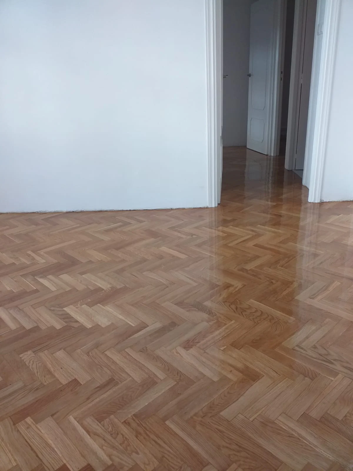 Detalle de parquet en una estancia